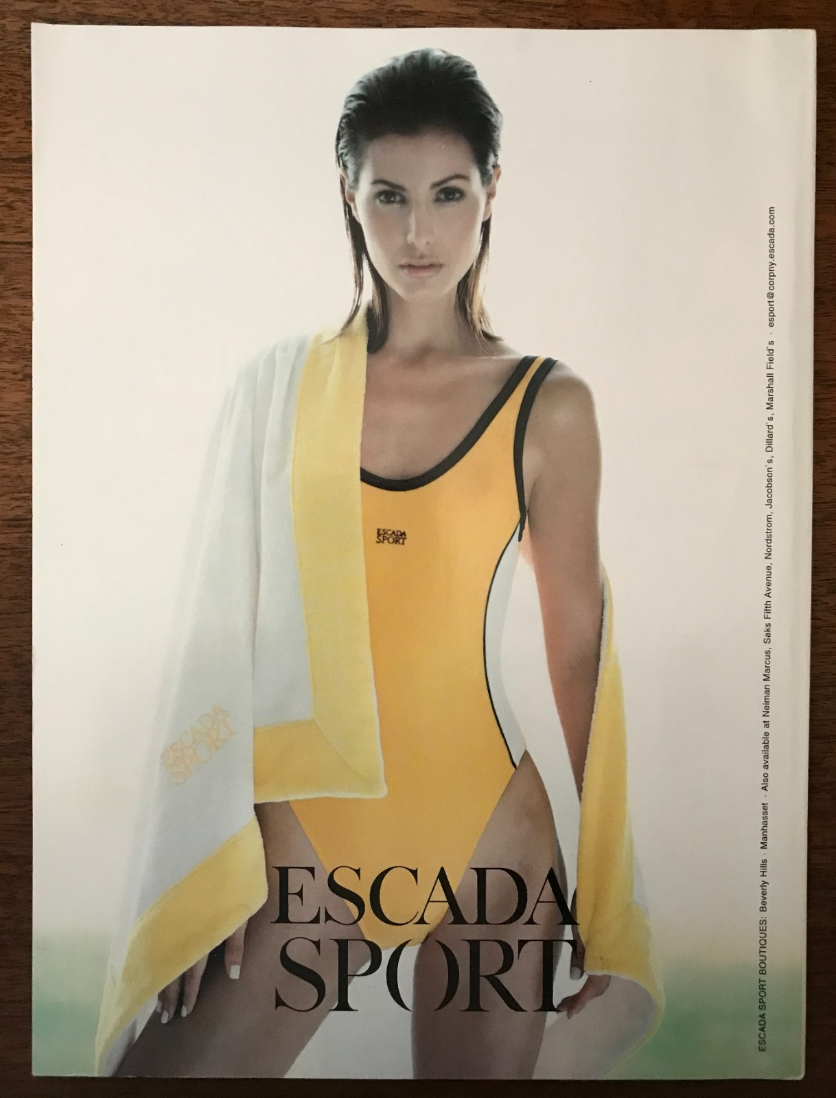 Laetitia Casta – Elle magazine – January 1998, Calista Flockhart