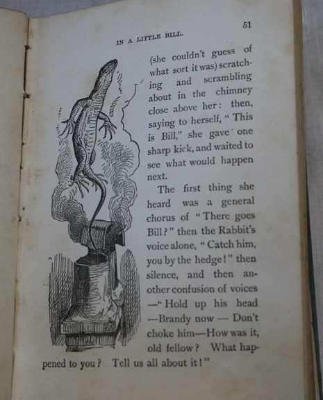 Scarce Antique Alice&rsquo;s Adventures in Wonderland, Illust John Tenniel, 1893
