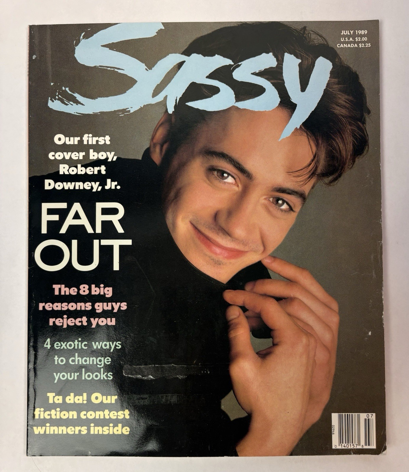 7 1989 Sassy Magazines: REM Record, Robert Downey Jr., Keanu Reeves Poster, Teen