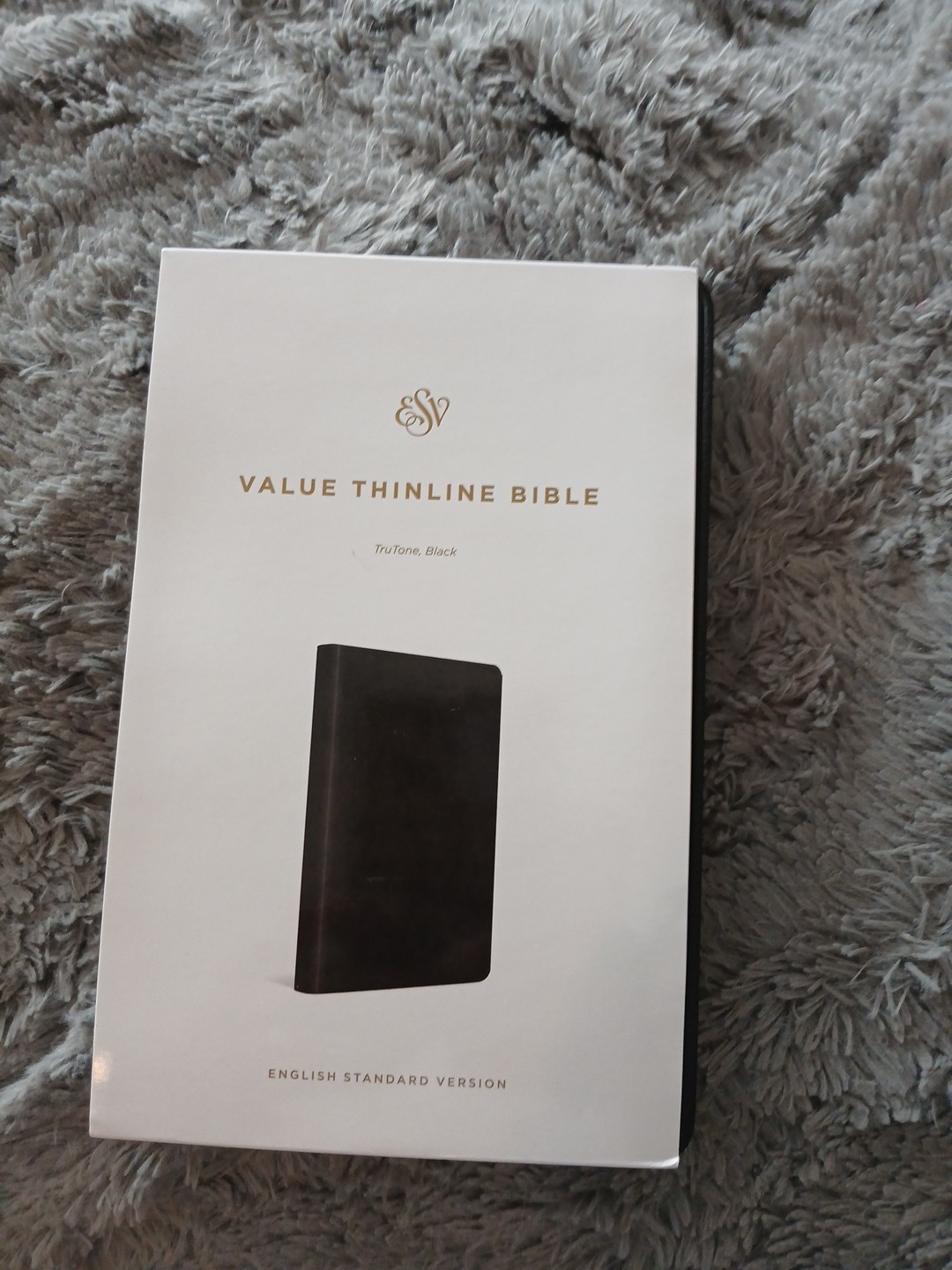 ESV Value Thinline Bible (TruTone, Black) by Not Available (2015, Imitation…