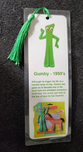 Vintage Collectible Toy Bookmark – Custom Made – Choose Toy – 5 ml – 8&Prime;x3&Prime;
