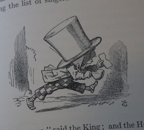 Vintage Alice&rsquo;s Adventures in Wonderland, Illustrated by John Tenniel, 1953