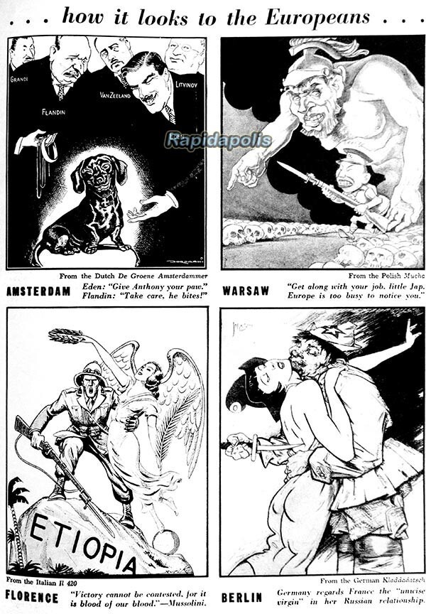 REVIEW OF REVIEWS Illustrated News Magazine JAN-JUNE 1936 BOUND 464 pages