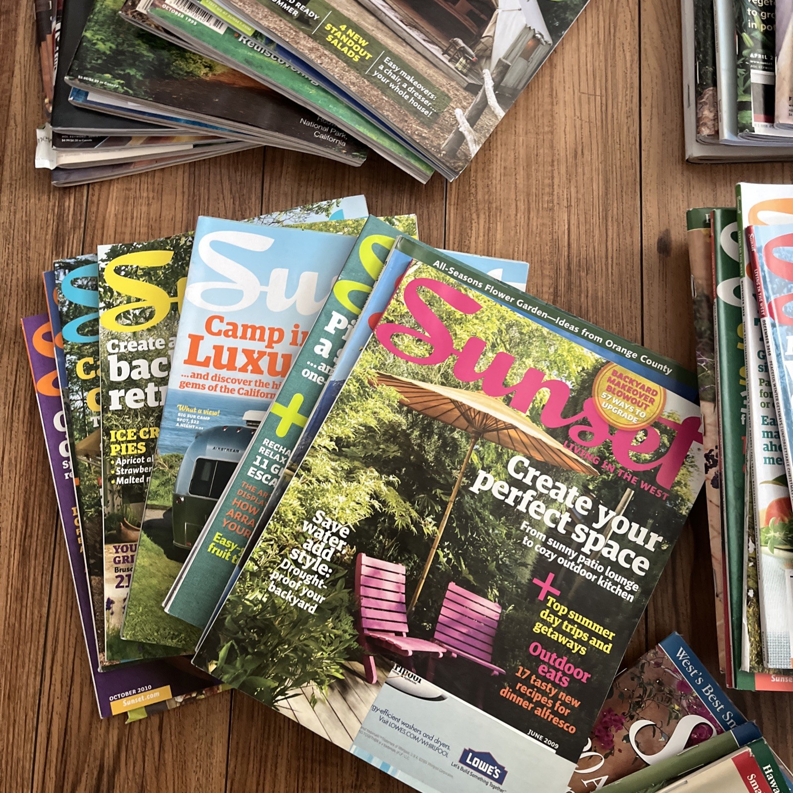 Lot Of 10 Random Pick Sunset Magazines 1960s To 2010s And Beyond . Food,Cooking