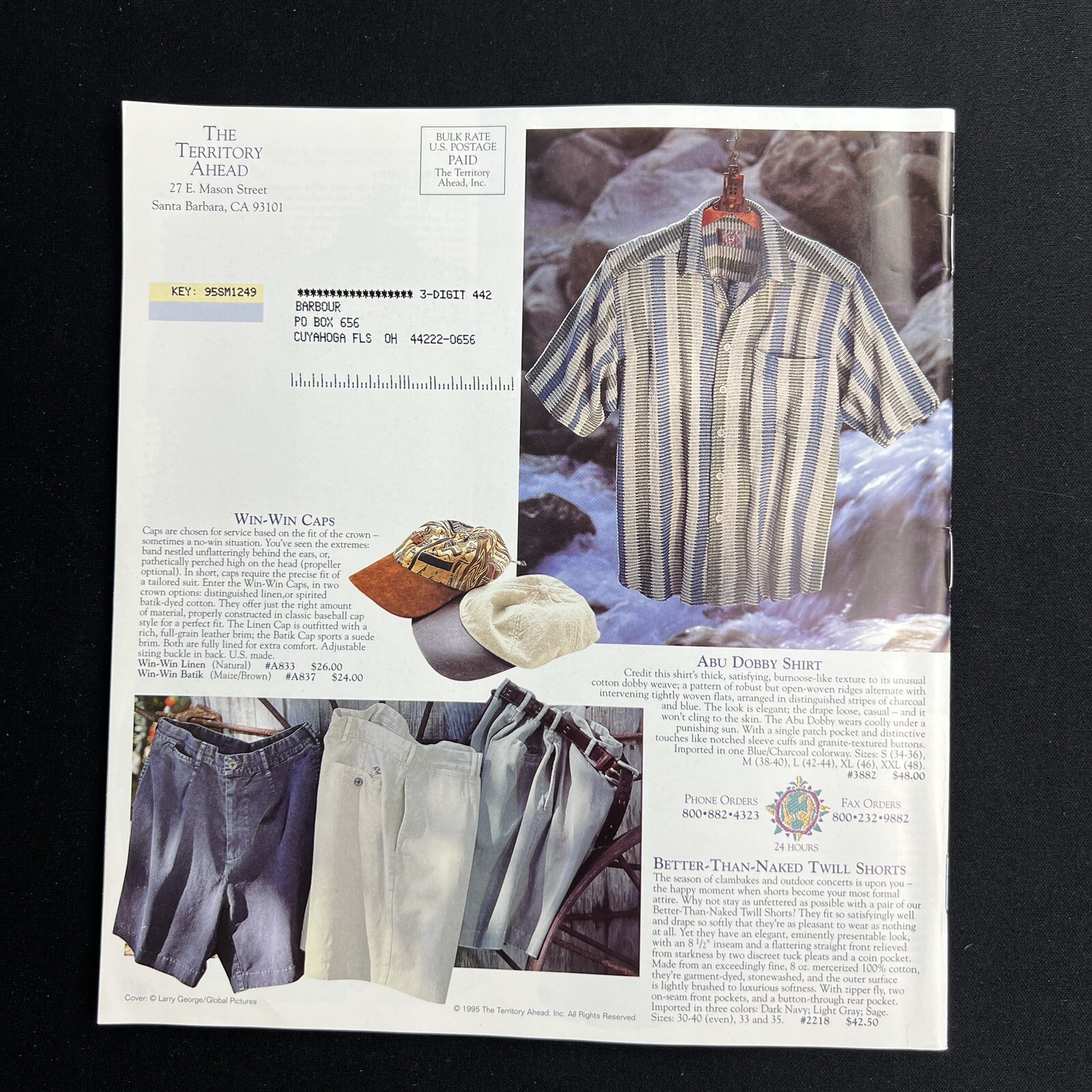 Territory Ahead Catalog Summer 1995 Men’s Fashion 47 Pages