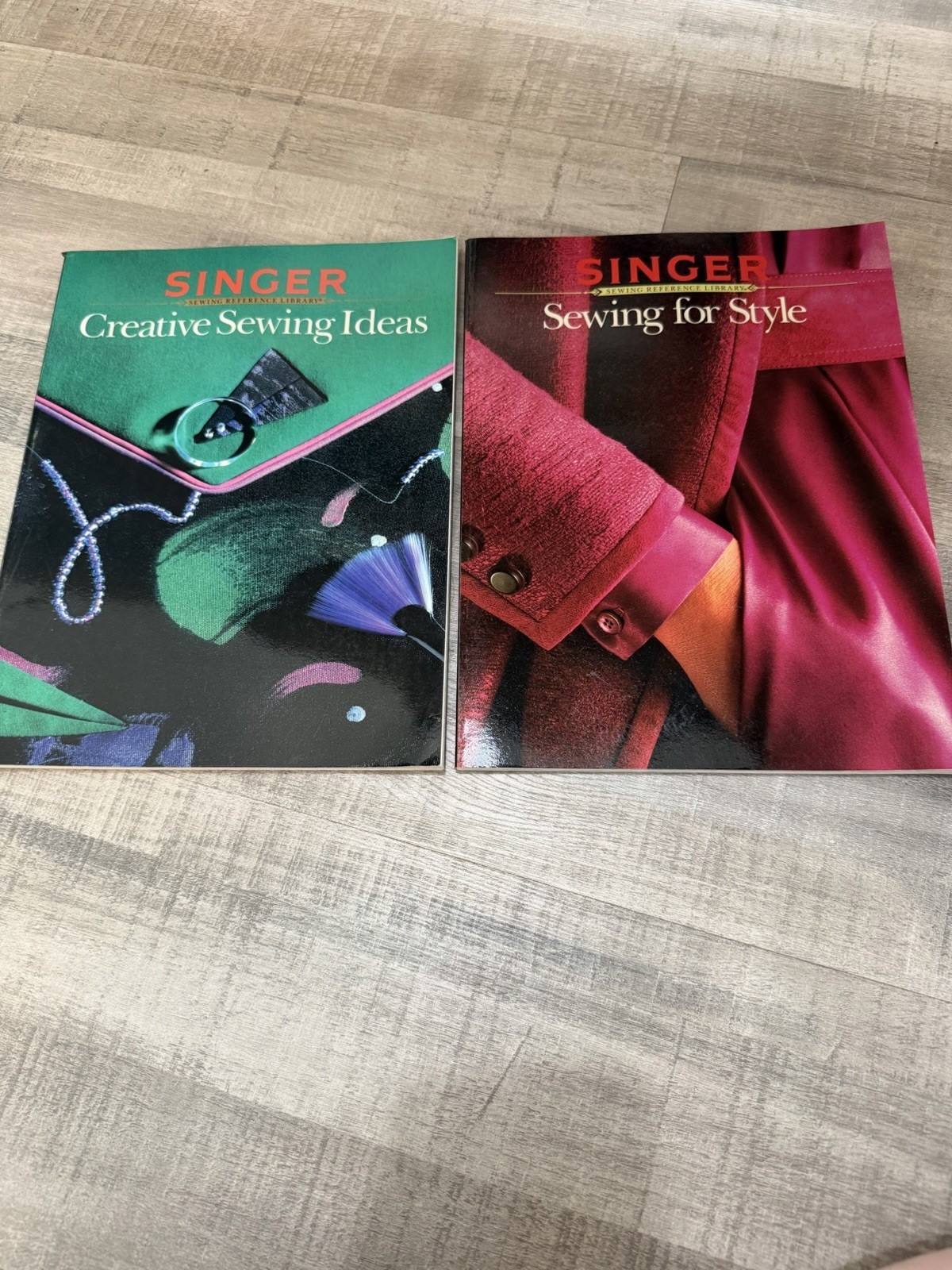Singer Sewing Reference Library Books Lot of 6 Home Style Lingerie Activewear
