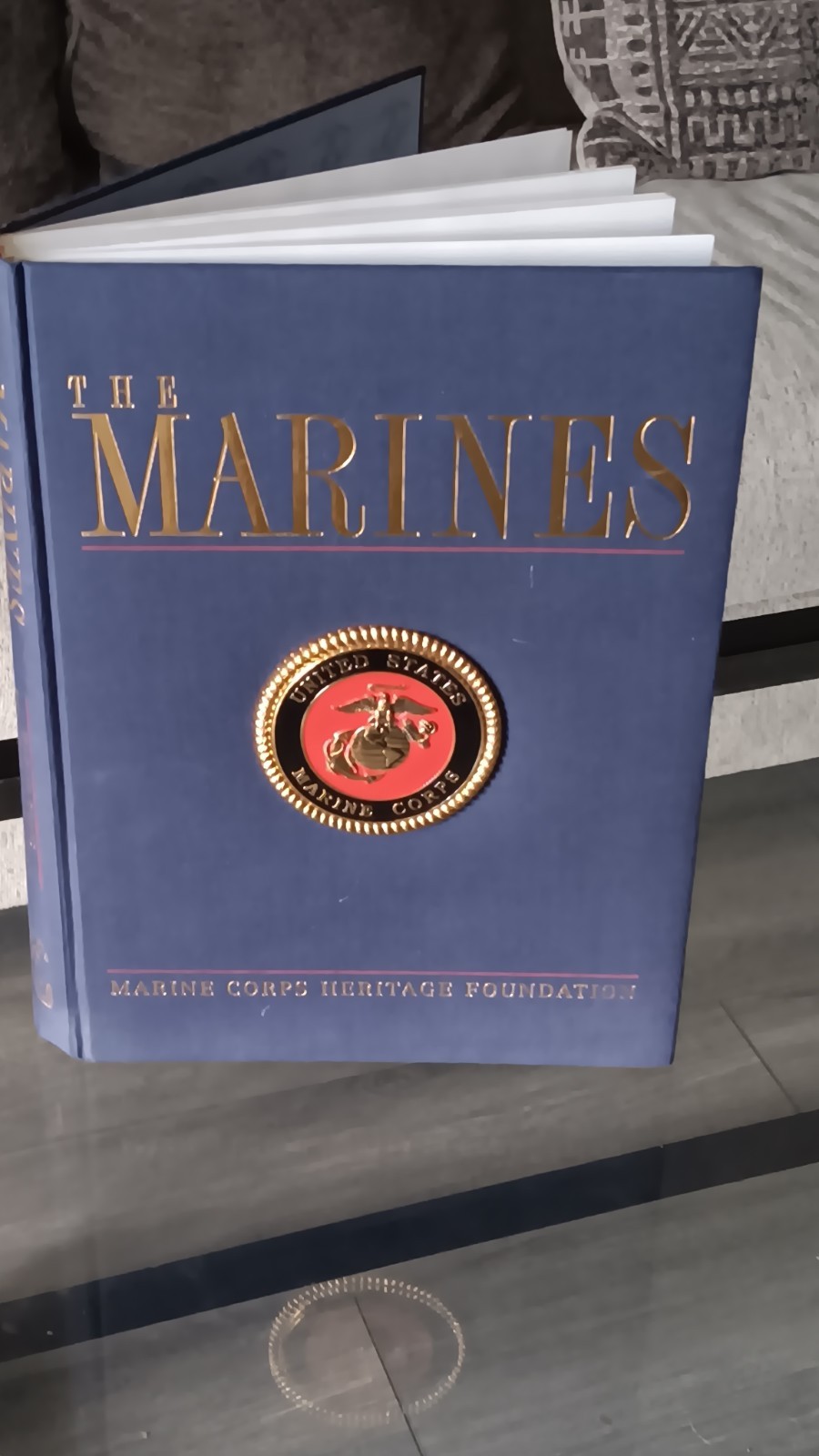 THE MARINES Marine Corps Heritage Foundation ILLUSTRATED BOOK 1998 LARGE