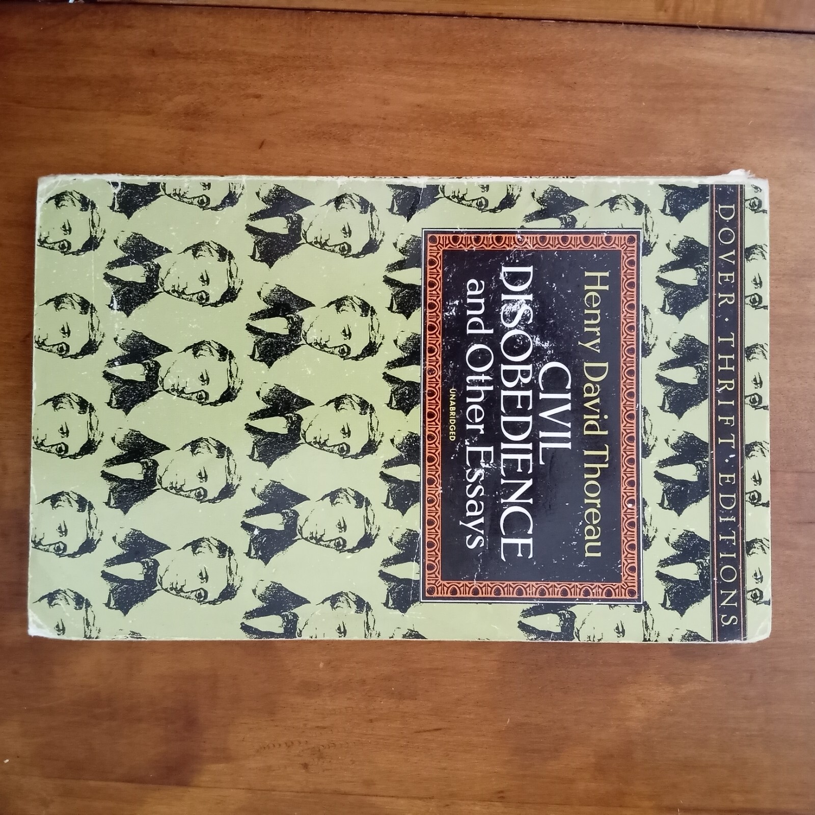 Henry David Thoreau- Civil Disobedience and Other Essays- Dover 922 & Comb Shpg