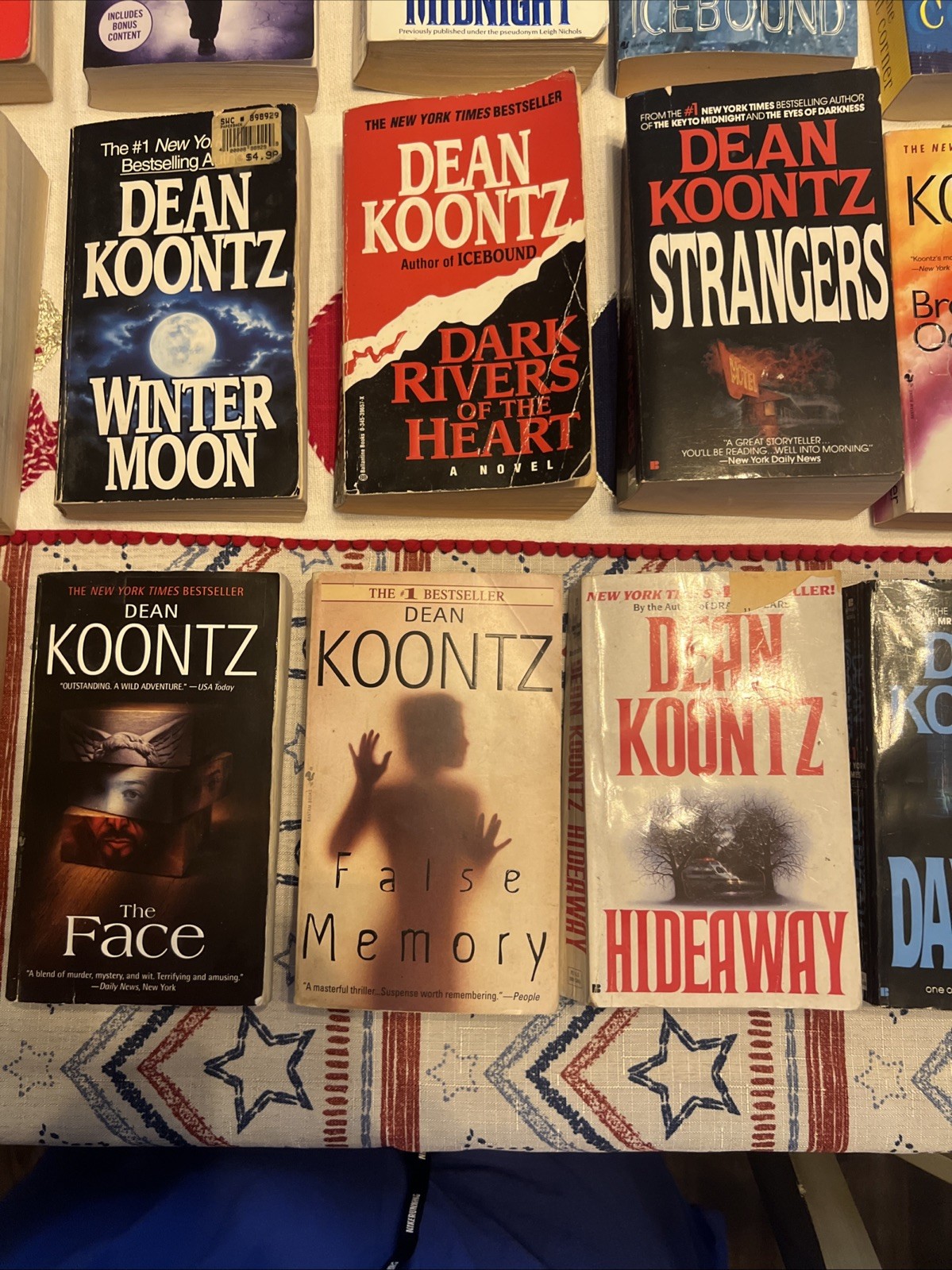 Lot of 29 Dean Koontz Paperback Books – Mixed Titles See Photos