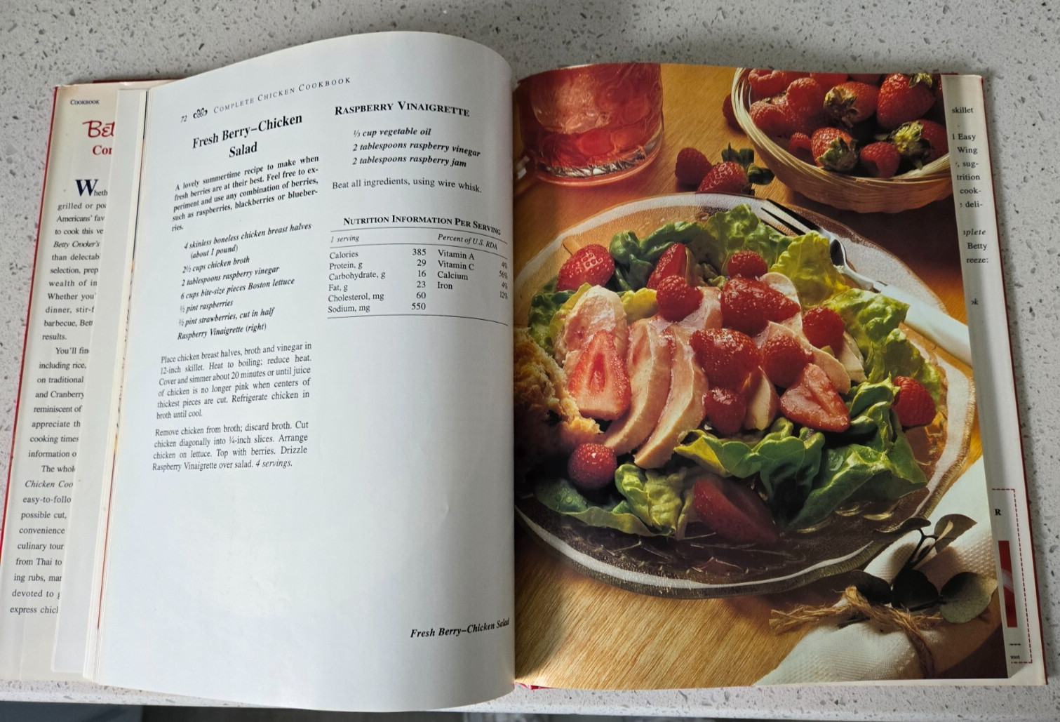 Betty Crocker Complete Chicken Cookbook – 1994 – 205 pages – HC w/DJ