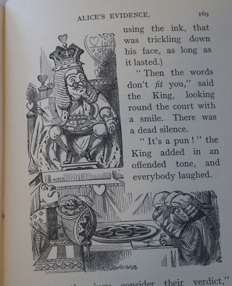 Vintage Alice&rsquo;s Adventures in Wonderland, Illustrated by John Tenniel, 1953