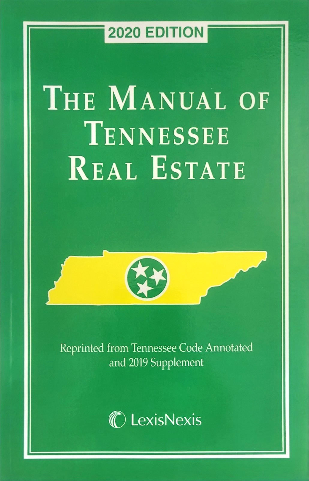 TN Real Estate Manual 2020 LexisNexis Law Textbook Tennessee Broker Agent Exam