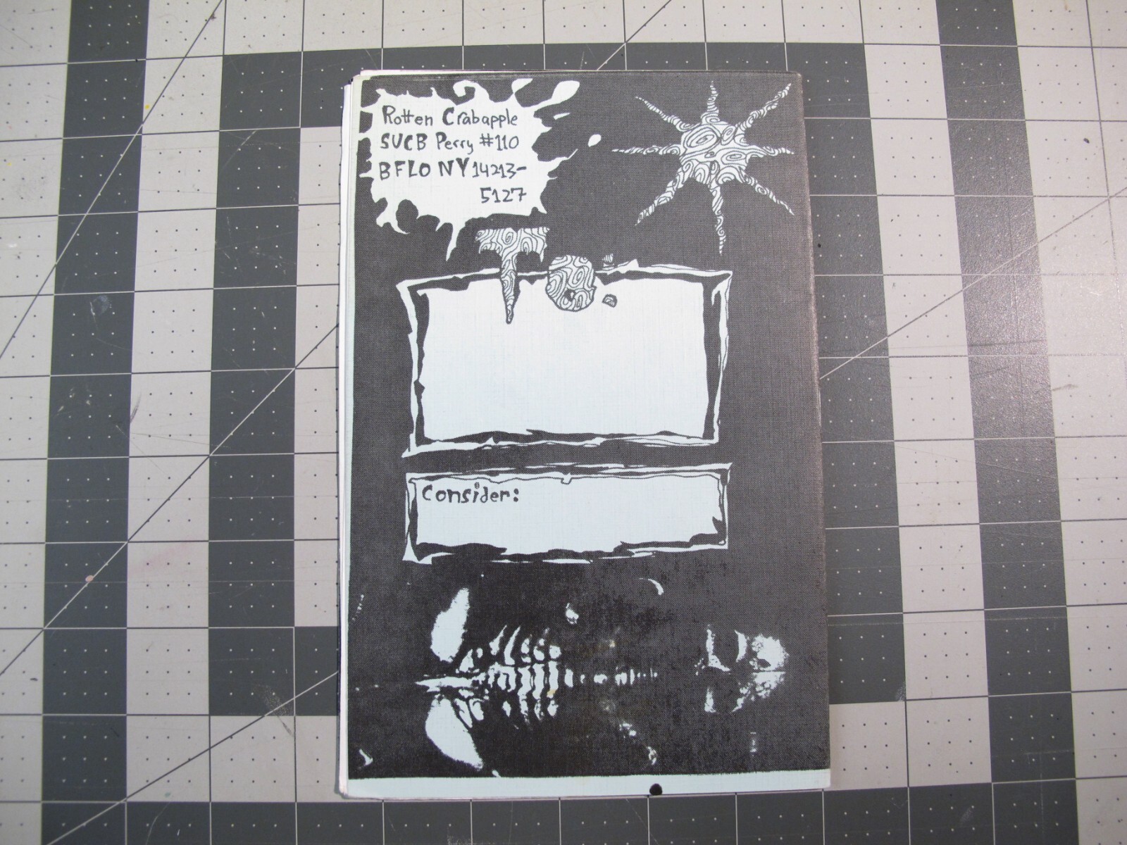 vtg 1990s Goth – Rotten Crabapple Zine #11 Catalogue shirts reviews +