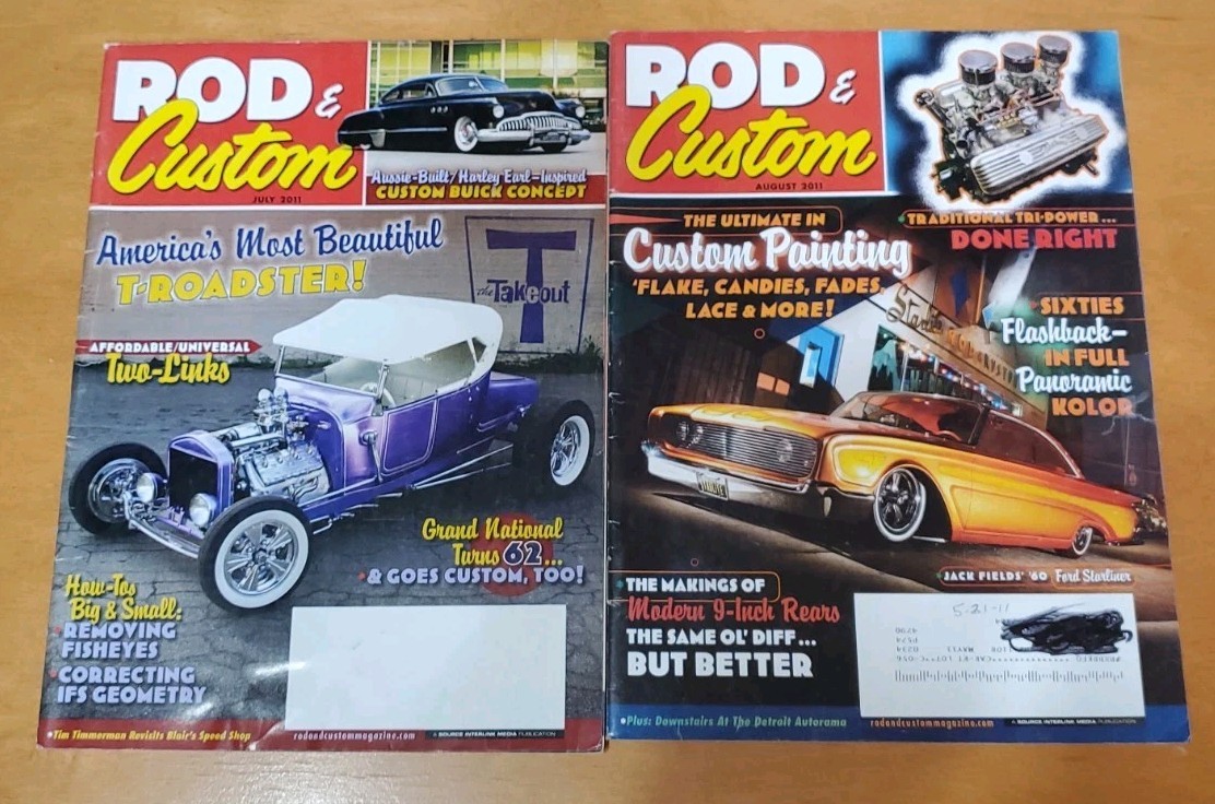 Rod & Custom Magazine Mixed Lot Of 32 From 1995-2004-05-06-07-09-10-11-12-13-14