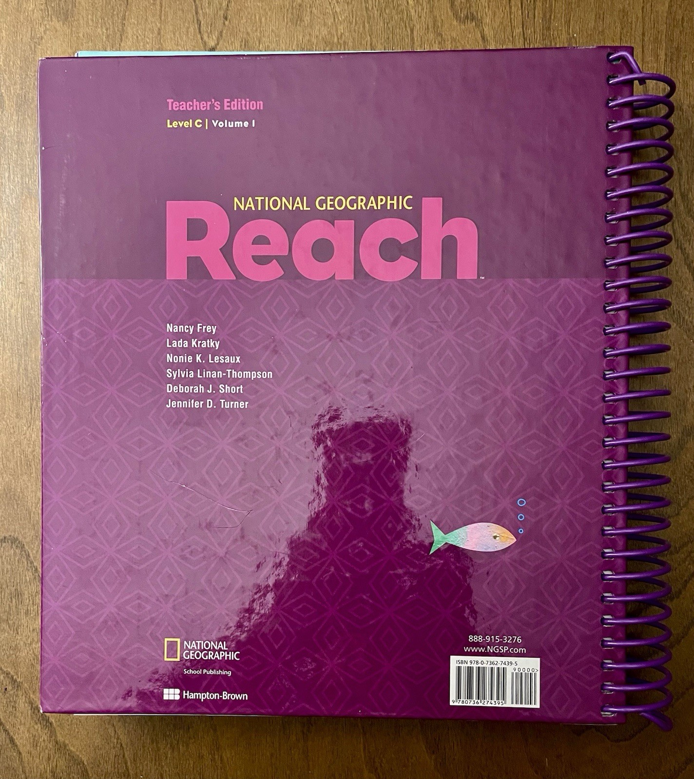 REACH: LANGUAGE, LITERACY, CONTENT (NATIONAL GEOGRAPHIC By Deborah J Short