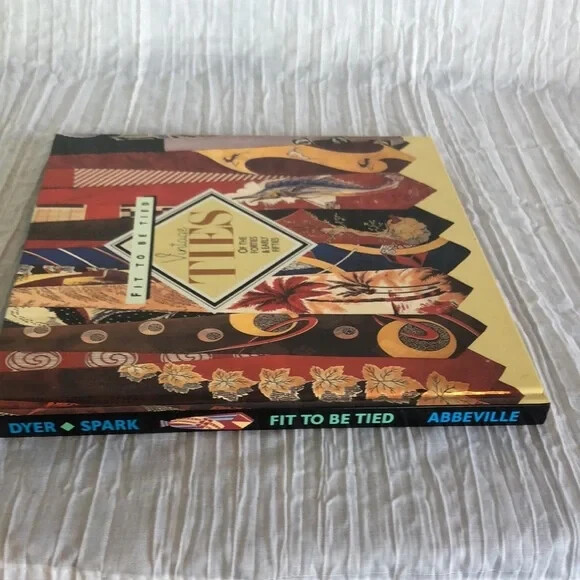 FIT TO BE TIED Vintage TIES of the Forties & Early Fifties hardcover historical