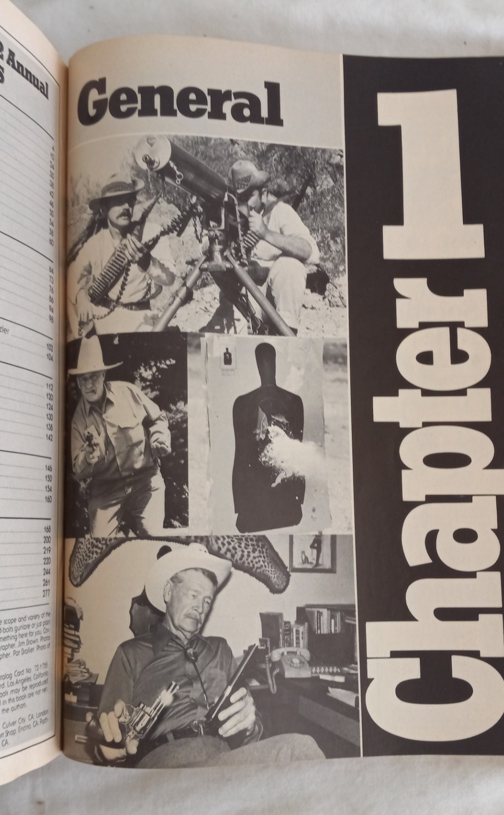 Vintage GUNS & AMMO 1982 ANNUAL Magazine 288 Pages EXCELLENT Condition