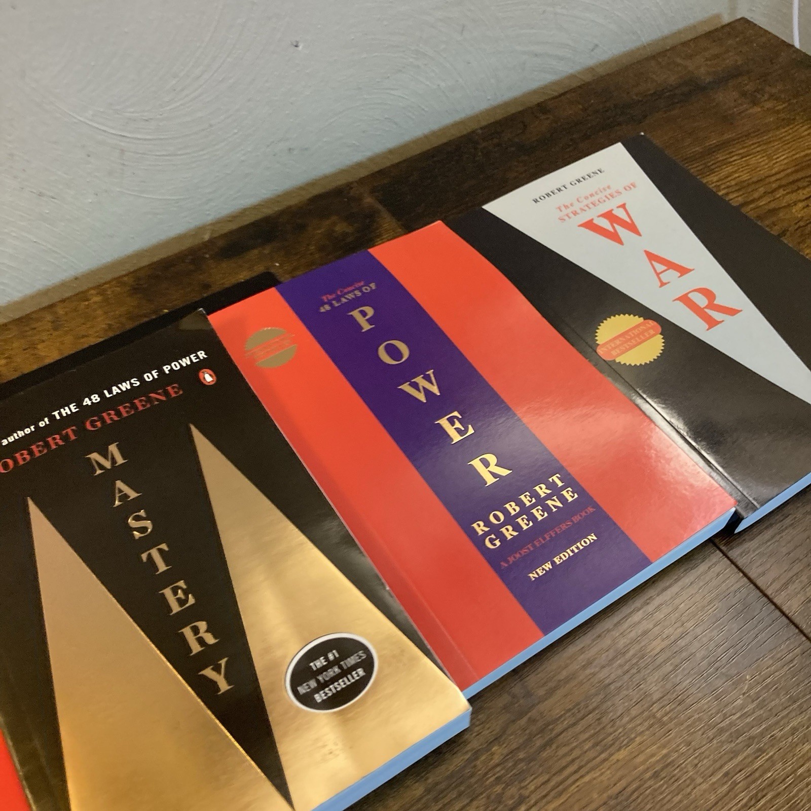 Robert Greene 5 Book Set Laws of Power Seduction Mastery Greene Collection Books