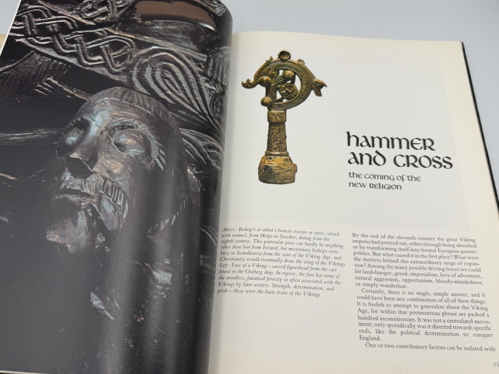VIKING Hammer of the North by Magnusson, Magnus 1st Edition 1st Printing HC/DJ