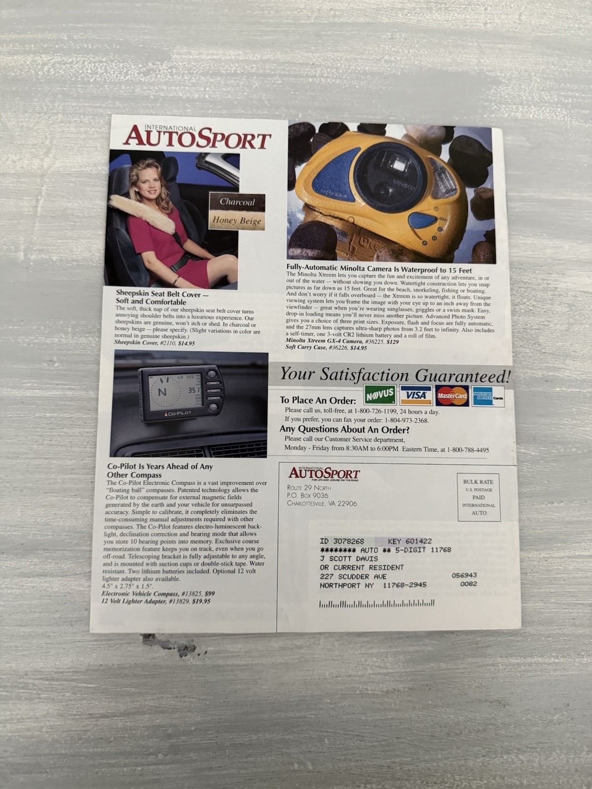 International AutoSport Auto Sport Car Catalog Summer 1998 47 pages