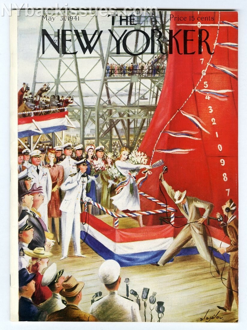 New Yorker magazine May 31 1941 Irwin Shaw The Dry Rock NM