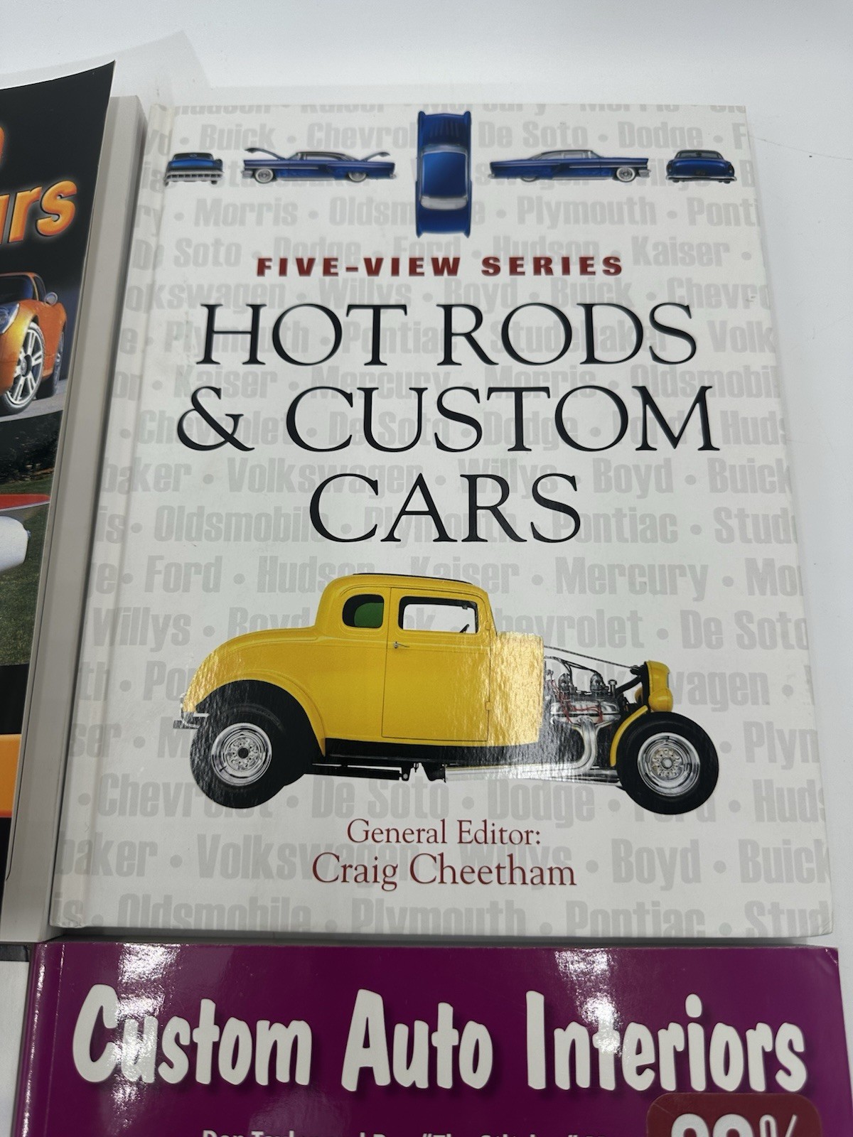 Custom Car Books Lot Of 4 Custom Interiors American Dream Cars Hot Rods Street