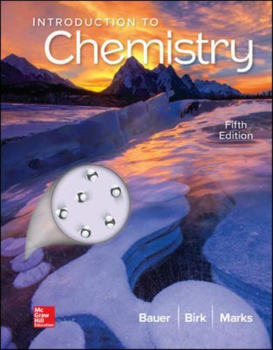 Loose Leaf for Introduction to Chemistry – 9781260162097, Rich Bauer, loose leaf