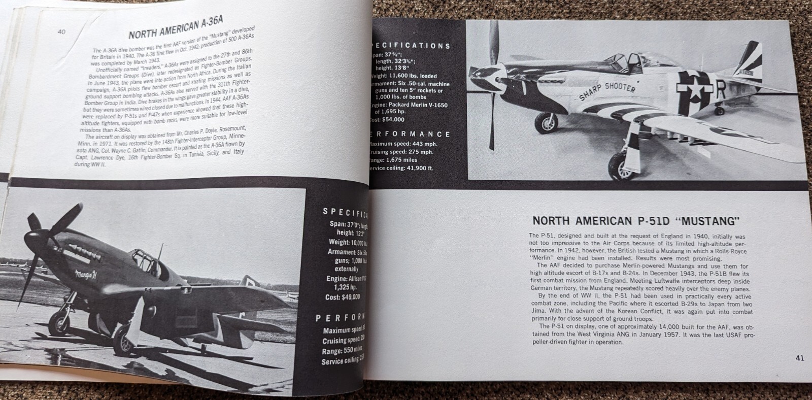 United States Air Force Museum Souvenir & Wright-Patterson AFB Military 1970&rsquo;s