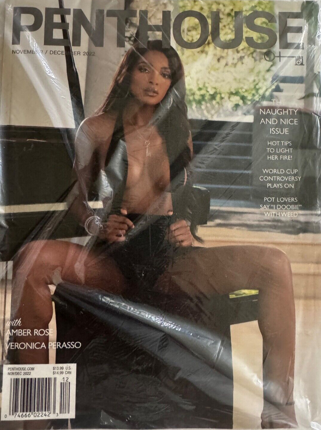 Penthouse Magazine November / December 2022 Issue In Publishers Plastic New