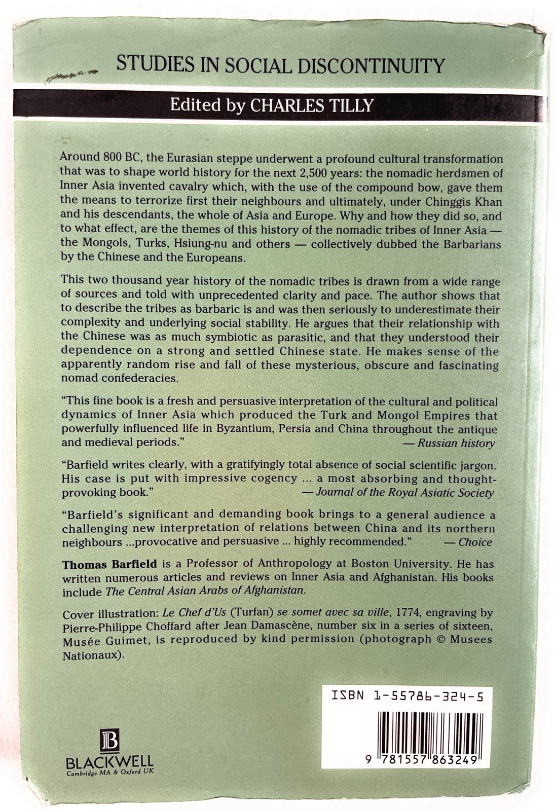 Perilous Frontier : Nomadic Empires and China, 221 BC to AD 757 (1992 tpb G)