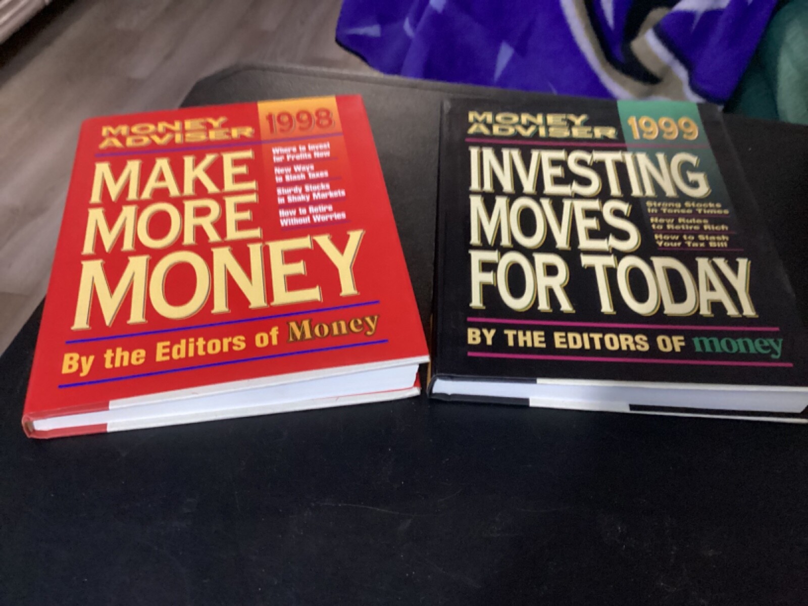 (2) Back Copies of Money Adviser Books 1998 & 1999