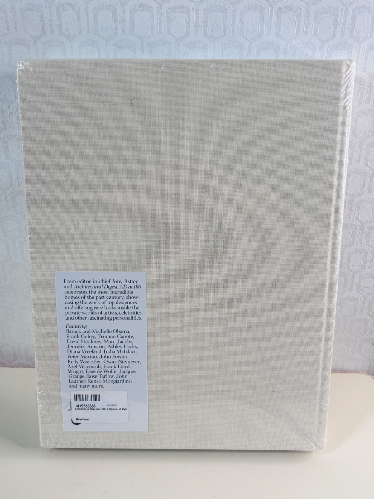 NEW ARCHITECTURAL DIGEST AD AT 100 CENTURY OF STYLE HARDCOVER COFFEE TABLE BOOK
