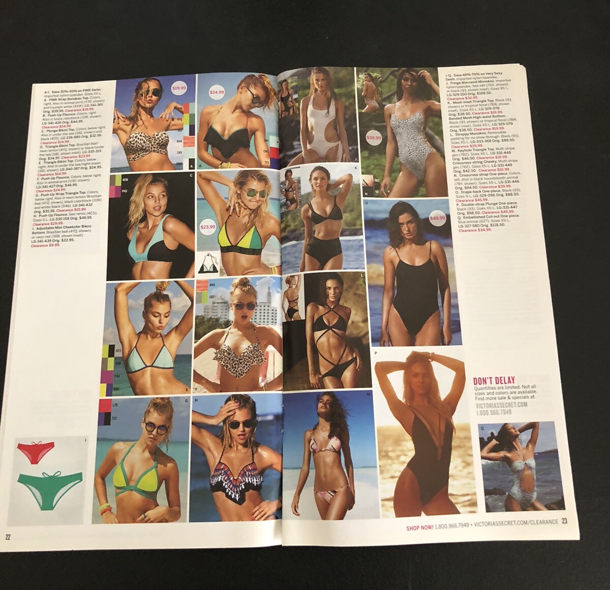 2015 Victorias Secret Mailer Catalog – 47 pages