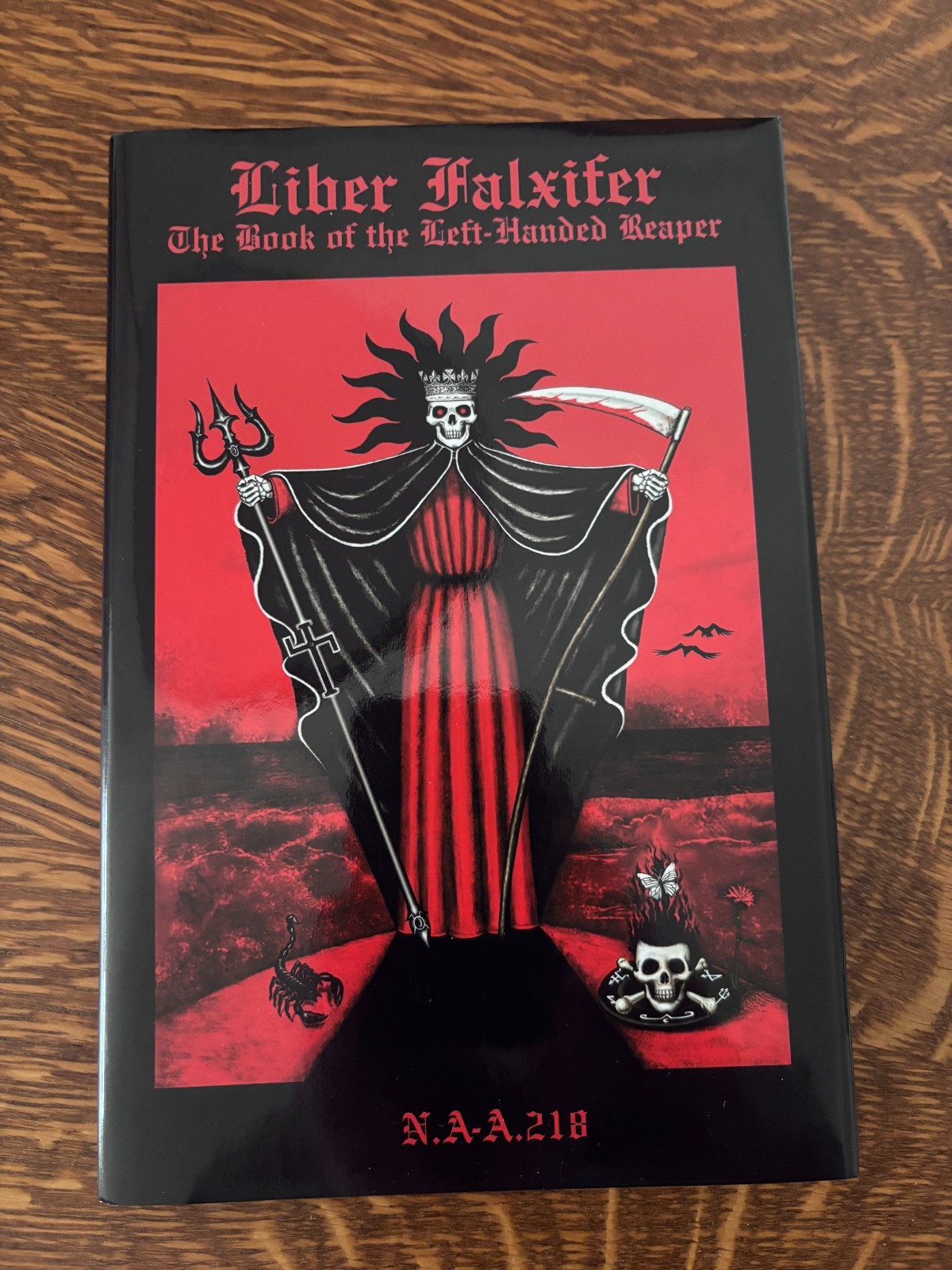 Liber Falxifer Ixaxaar N.A-A.218 Book Of The Left Hand Reaper #278/434 LHP HC