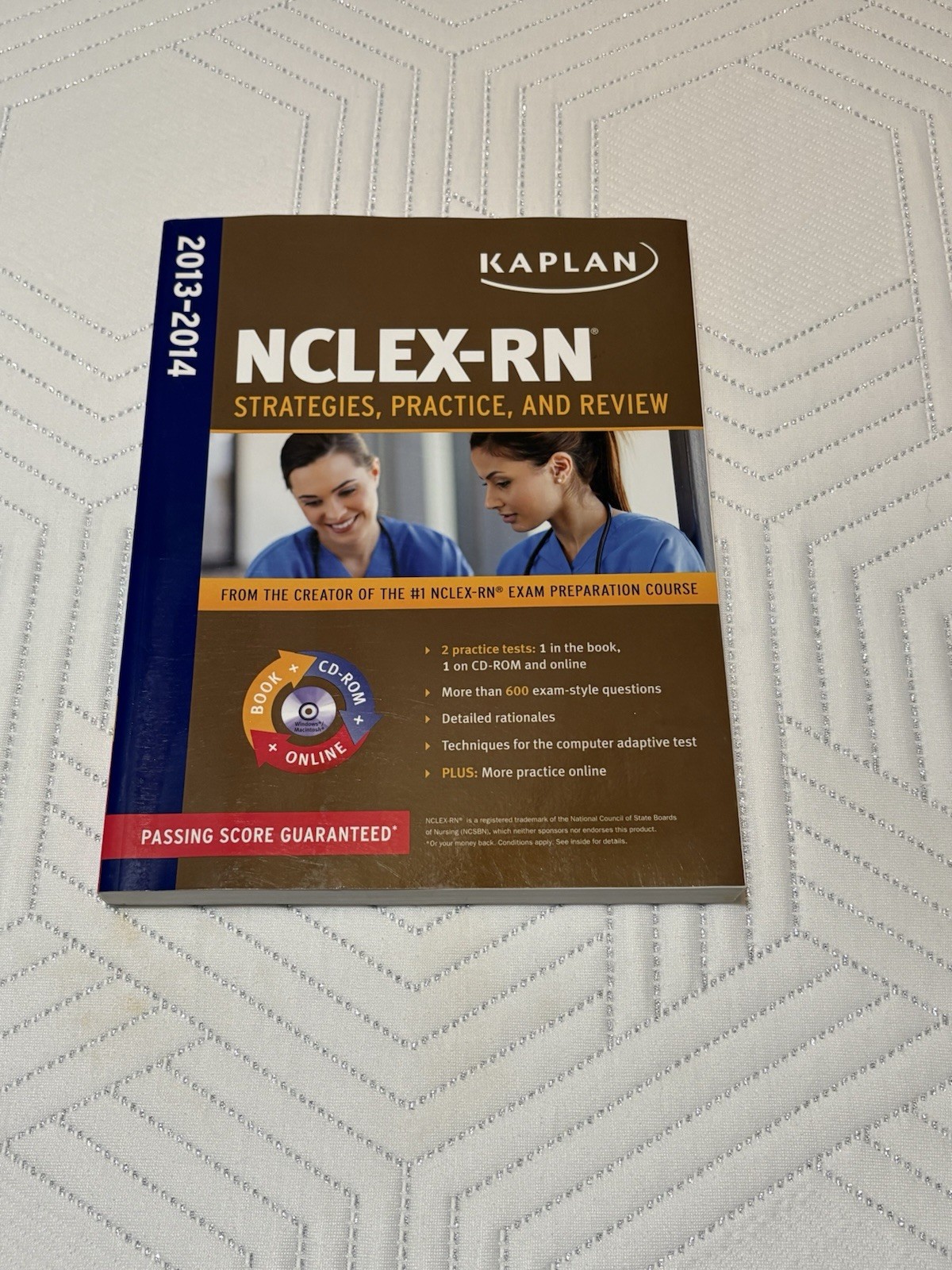Kaplan Test Prep Ser.: NCLEX-RN Content Review Guide Preparation 2013-2014