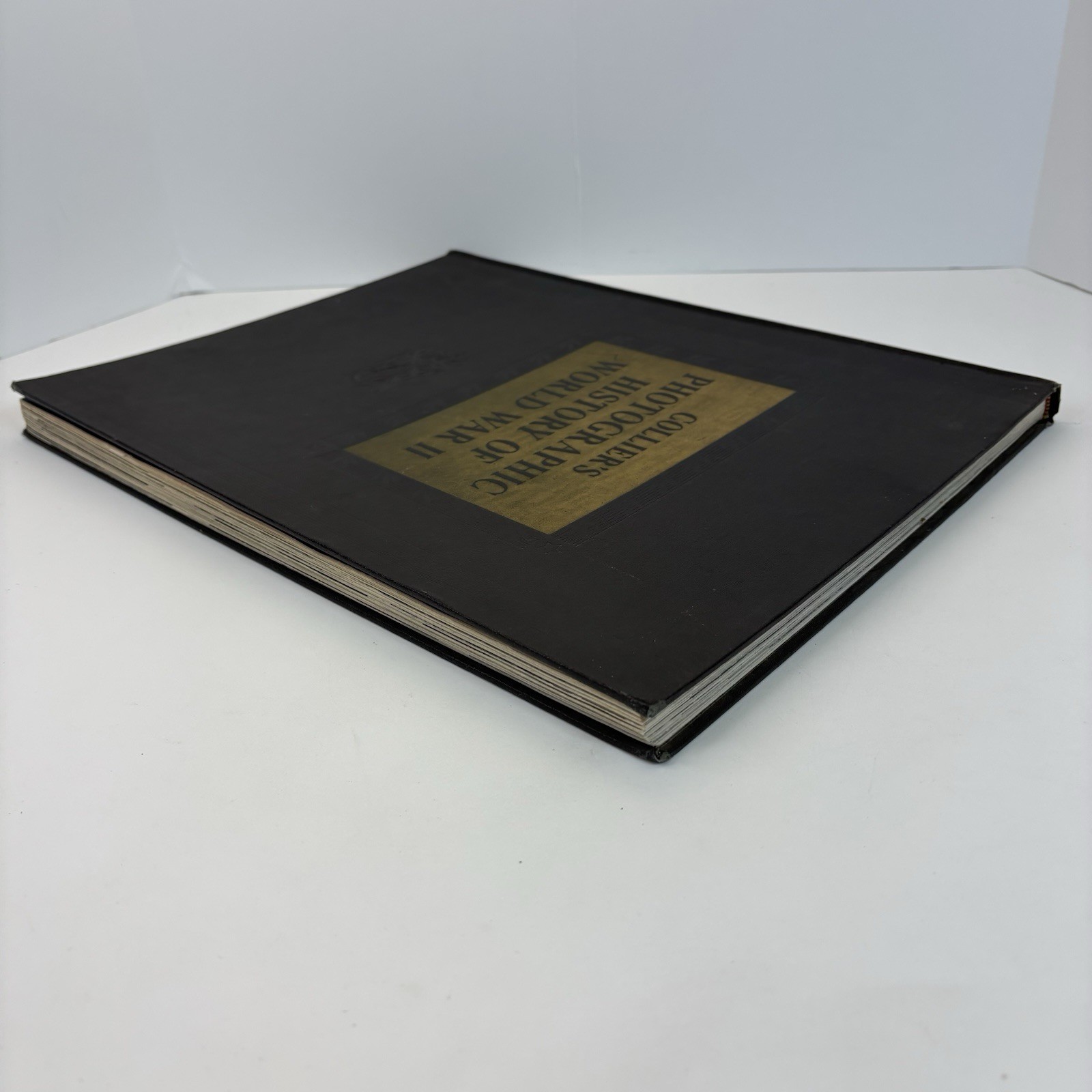 Collier&rsquo;s Photographic History of World War II Hardcover 1946 272 pages WWII C6