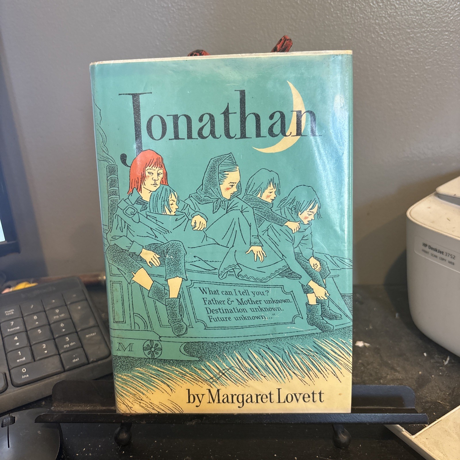Jonathan by Margaret Lovett. First Edition HC With DJ. 1972