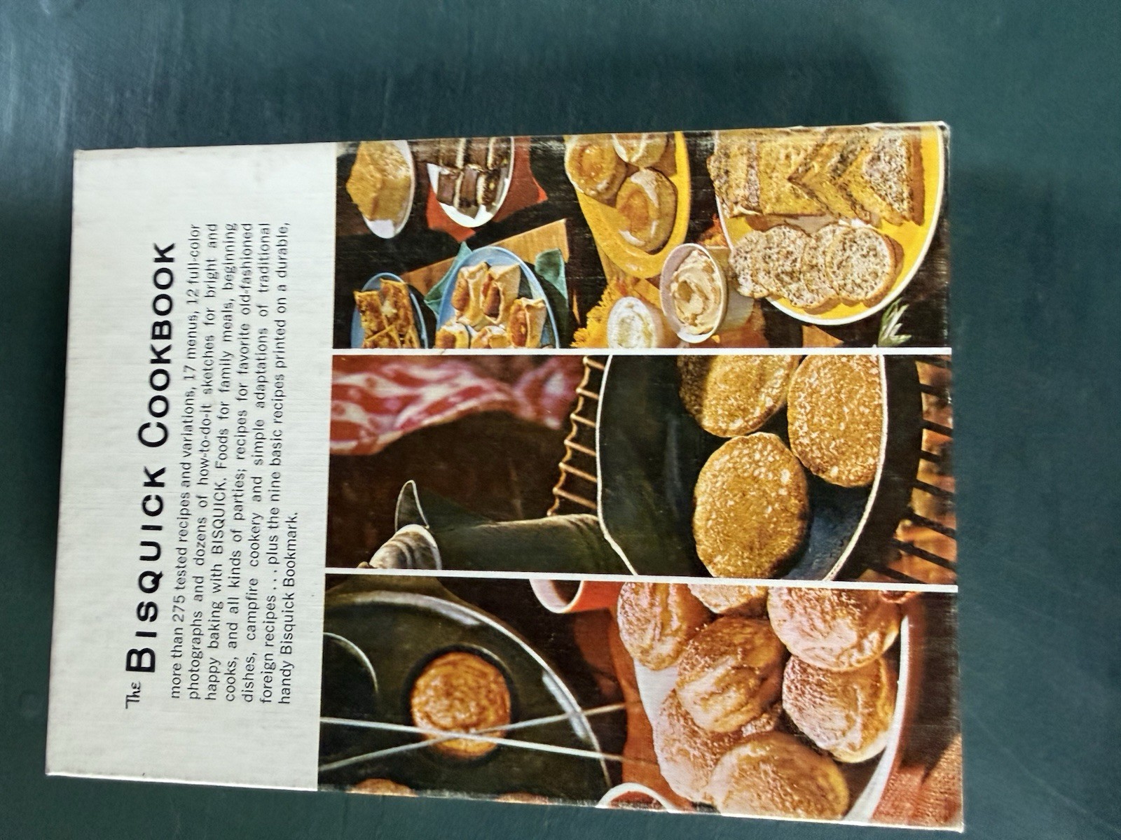 The Bisquick Cookbook – Recipes from Betty Crocker -(1964 – Hard Cover )