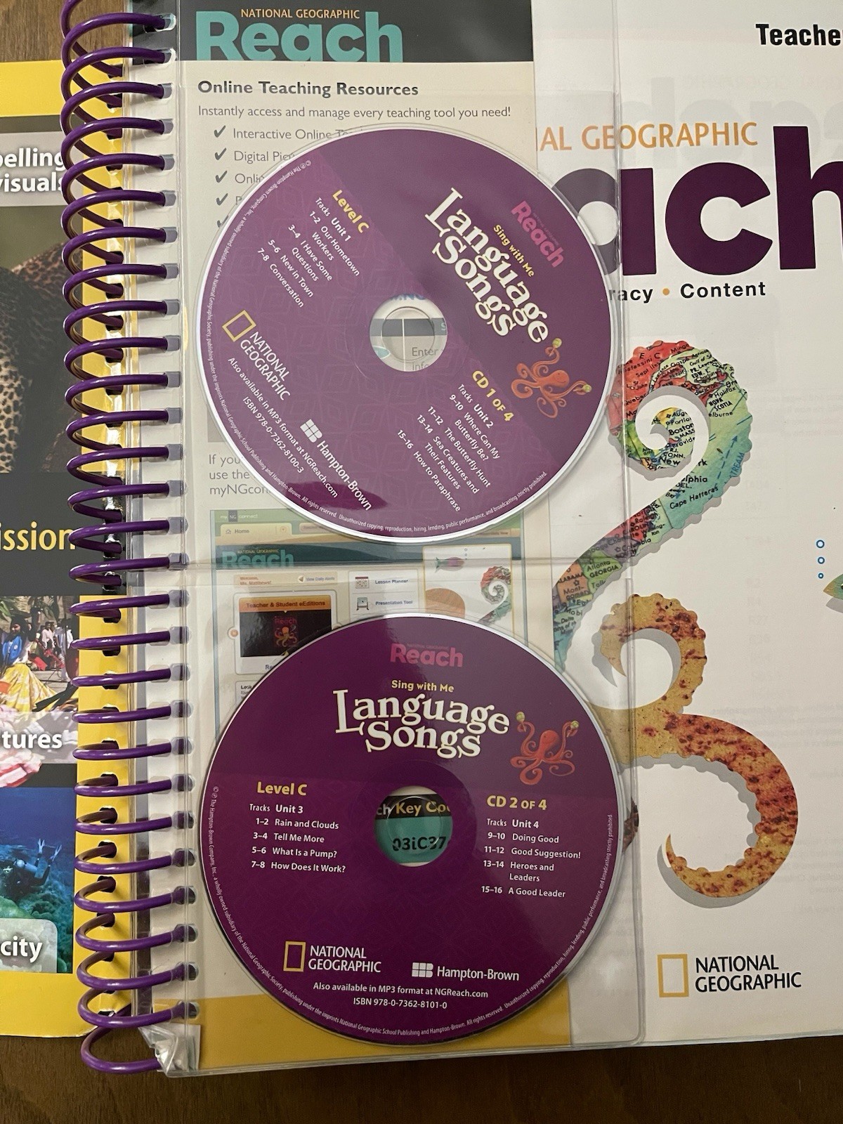 REACH: LANGUAGE, LITERACY, CONTENT (NATIONAL GEOGRAPHIC By Deborah J Short