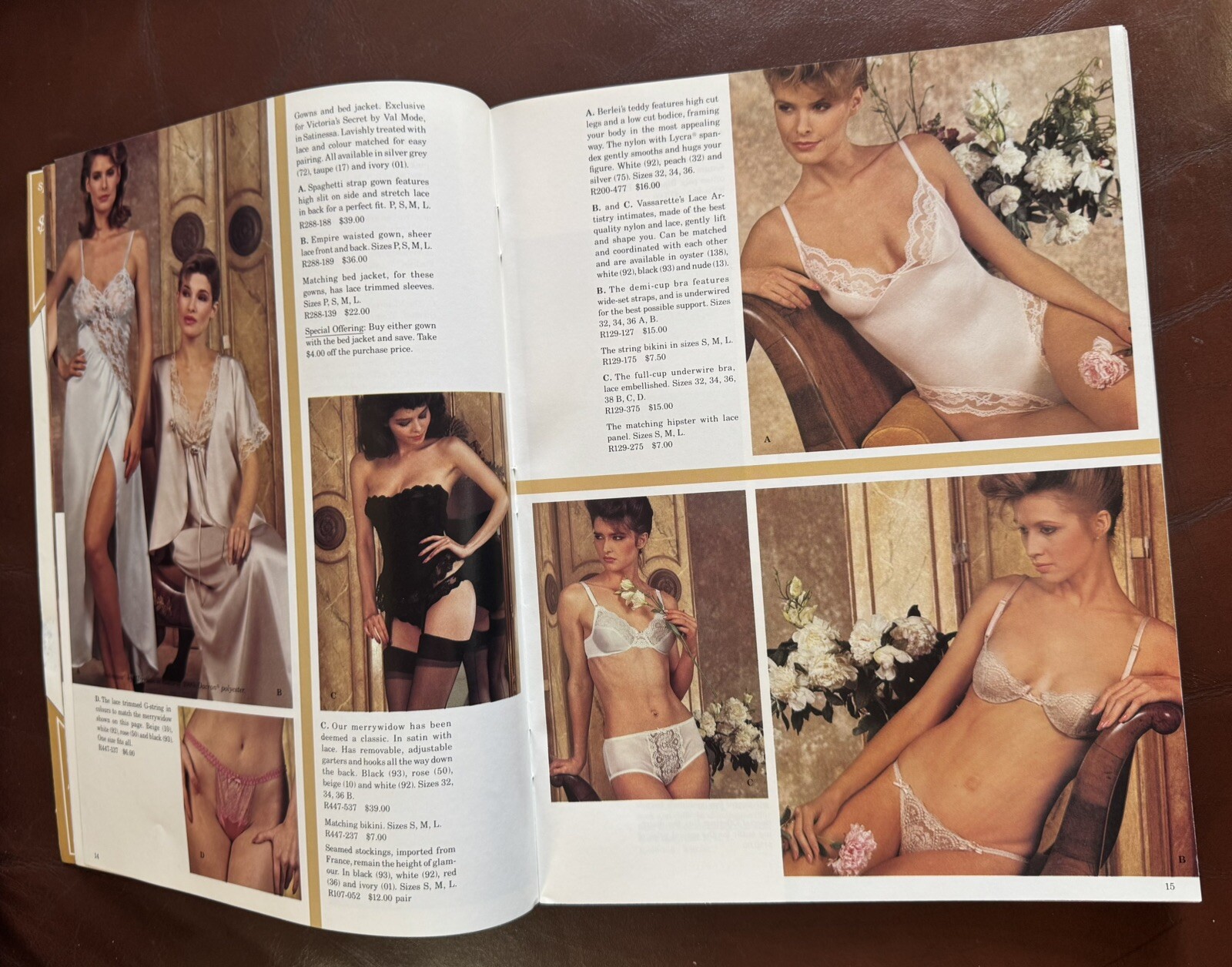 Victoria&rsquo;s Secret 1984 Gift Album Catalog 47+pages lastLetter Victoria 20morLstd