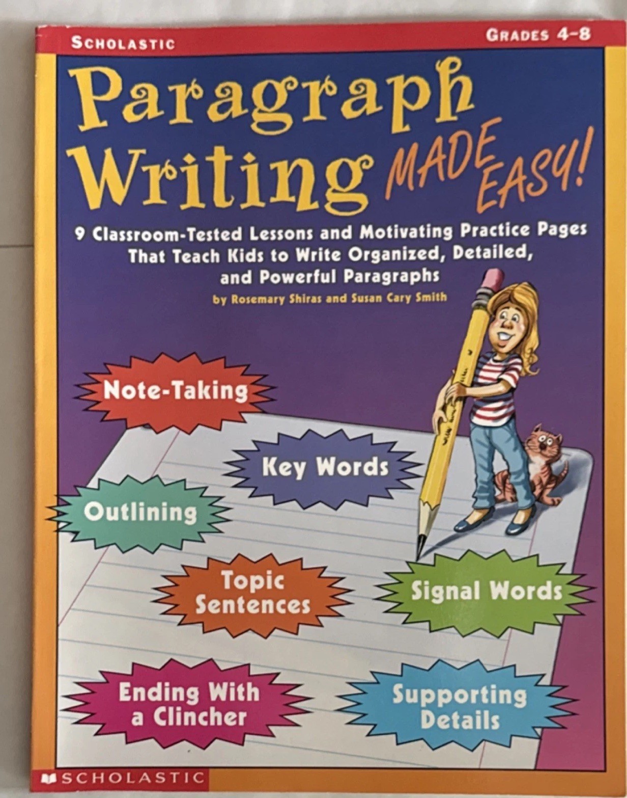 PARAGRAPH WRITING Made Easy Grades 4-8 Activity Book ￼ELEMENTARY TO 8th Grade