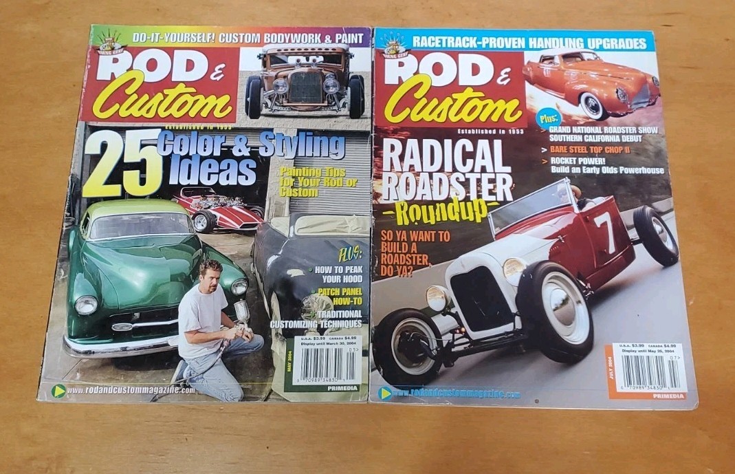 Rod & Custom Magazine Mixed Lot Of 32 From 1995-2004-05-06-07-09-10-11-12-13-14