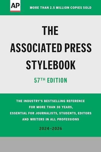 The Associated Press Stylebook: – Paperback, by The Associated Press – Very Good