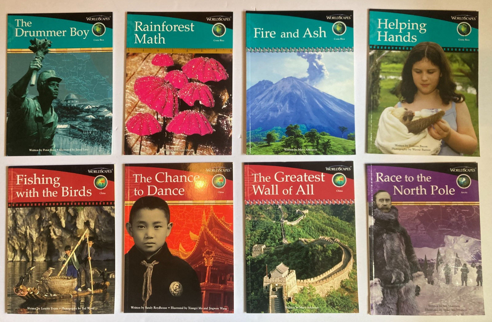 lot WORLDSCAPES eta cuisenaire WORLD SCAPES India ACTIC china AFRICA Lot of 31