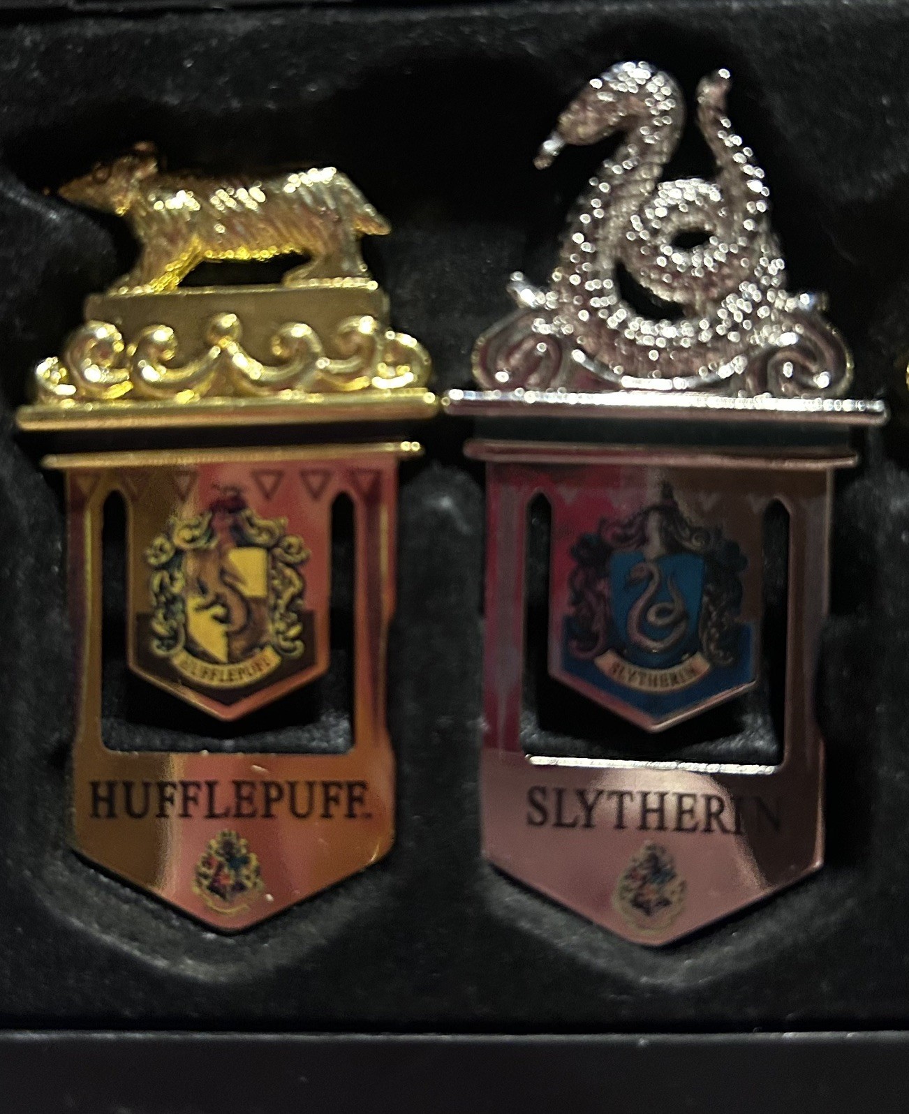 The Noble Collection Harry Potter Hogwarts Bookmarks – 6.3in (16cm) Display Set