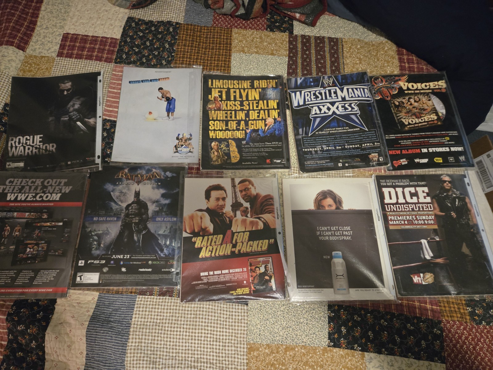 wwe magazine lot Of 20 From Mid 2000&rsquo;s To Early 2010&rsquo;s