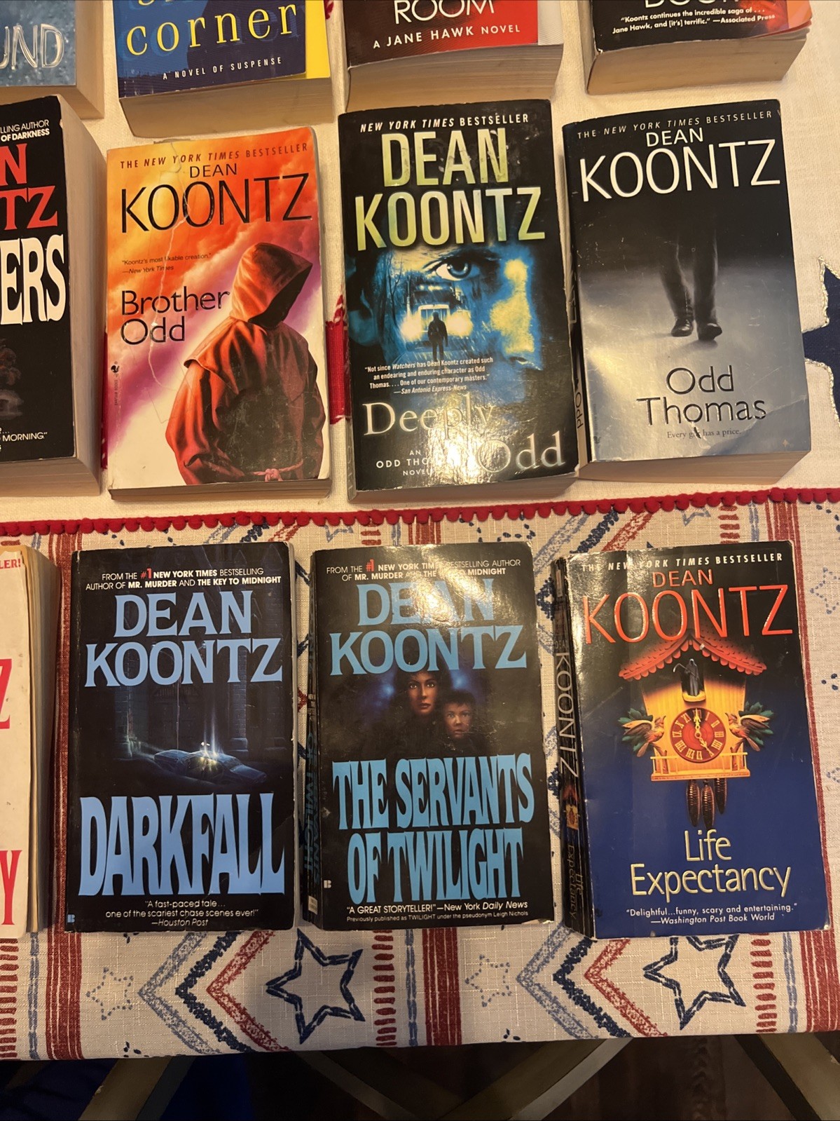 Lot of 29 Dean Koontz Paperback Books – Mixed Titles See Photos
