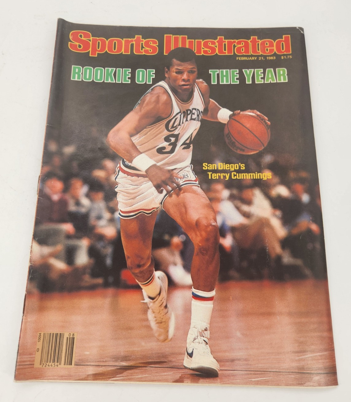 Sports Illustrated Magazine: Feb 21, 1983 Terry Cummings Rookie of the Year News
