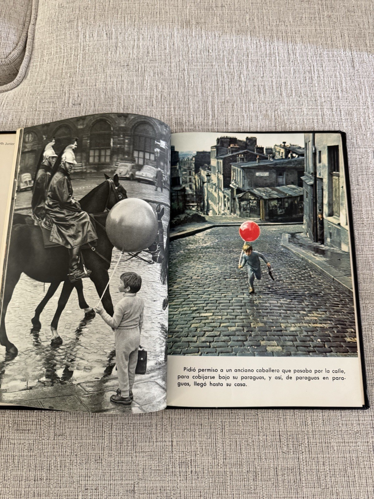 El Globo Rojo Albert Lamorisse Spanish HC Children’s Picture Book Vintage