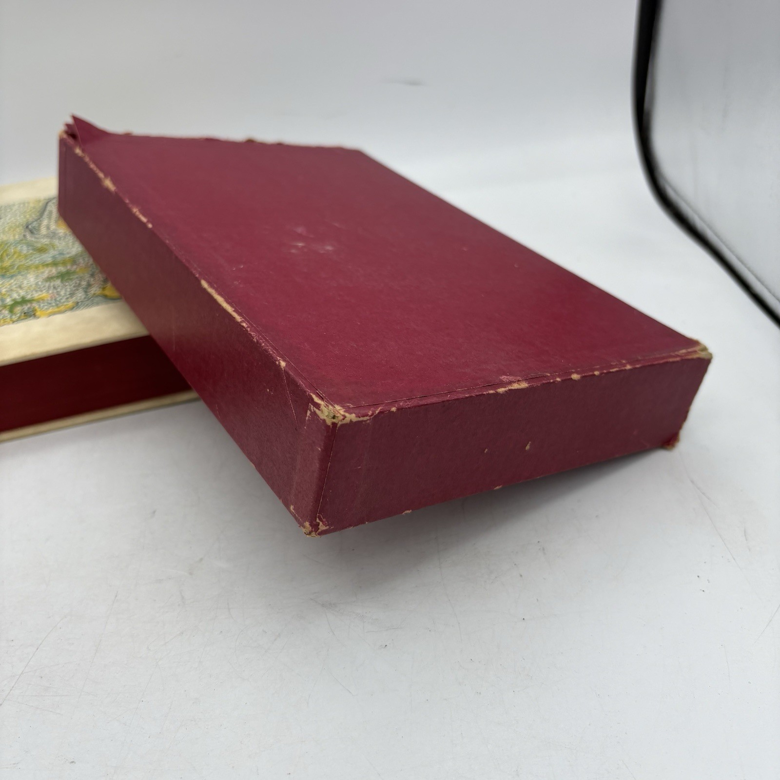 Vintage The Conquest Of Peru Pizarro Prescott Hardcover Slipcase Newsletter 1957